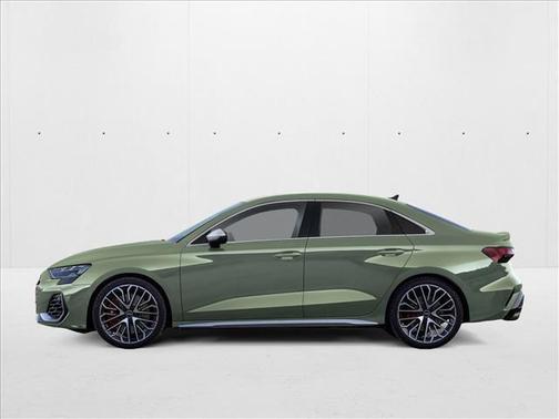 district green metallic 2026 Audi S3 TFSI quattro S tronic