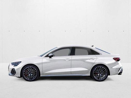 glacier white metallic 2026 Audi S3 TFSI quattro S tronic