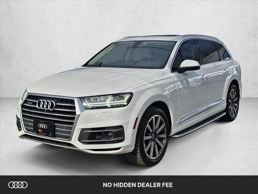 Carrara White 2019 Audi Q7 55 Premium Plus