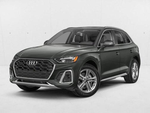 Glacier White 2025 Audi Q5 55 S line Premium Plus
