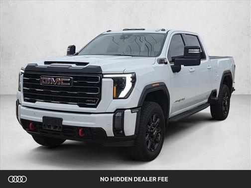 Summit White 2024 GMC Sierra 2500 AT4