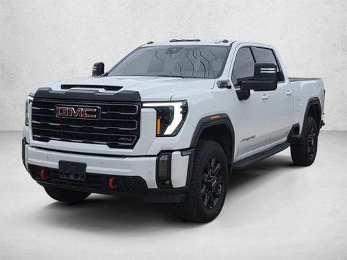 Summit White 2024 GMC Sierra 2500 AT4