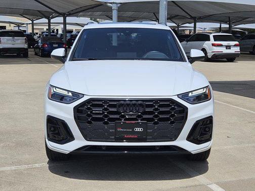 Glacier White Metallic 2025 Audi Q5 45 S line Premium Plus