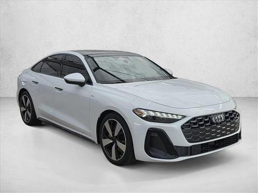 Glacier White Metallic 2026 Audi A5 Premium Plus TFSI quattro S tronic