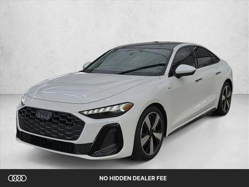 Glacier White Metallic 2026 Audi A5 Premium Plus TFSI quattro S tronic