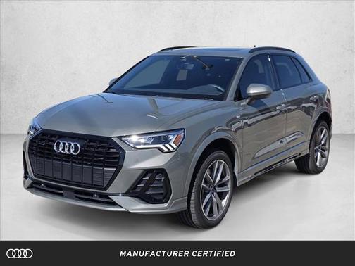 Chronos Gray Metallic 2025 Audi Q3 Premium 45 TFSI S line quattro Tiptronic