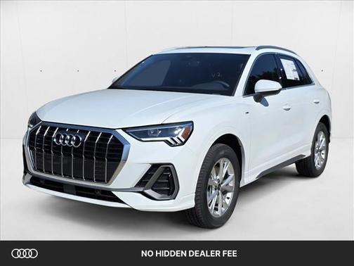 Glacier White Metallic 2025 Audi Q3 Premium 45 TFSI S line quattro Tiptronic