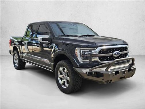 Agate Black Metallic 2021 Ford F-150 King Ranch
