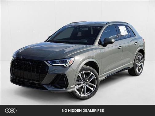 Chronos Gray Metallic 2025 Audi Q3 Premium 45 TFSI S line quattro Tiptronic
