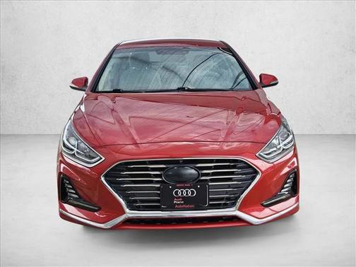 Scarlet Red 2018 Hyundai SONATA SEL
