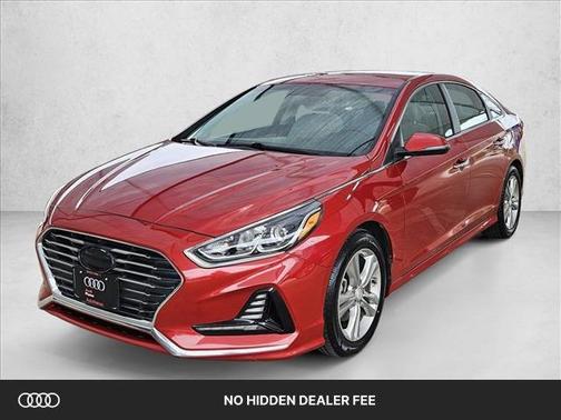 Scarlet Red 2018 Hyundai SONATA SEL