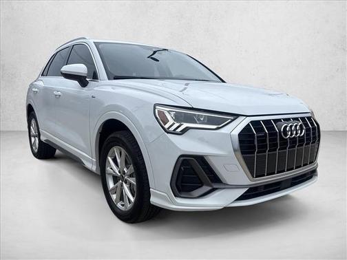 Glacier White Metallic 2025 Audi Q3 Premium 45 TFSI S line quattro Tiptronic