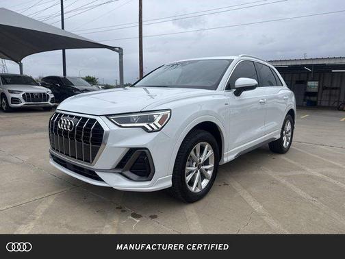 Glacier White Metallic 2025 Audi Q3 Premium 45 TFSI S line quattro Tiptronic