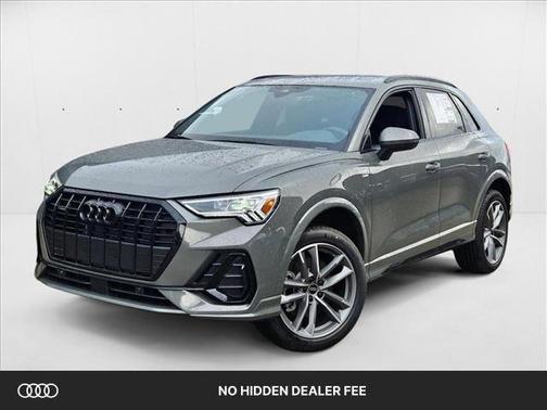 Chronos Gray Metallic 2025 Audi Q3 Premium 45 TFSI S line quattro Tiptronic