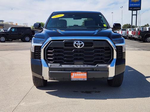 Midnight Black Metallic 2025 Toyota Tundra SR5
