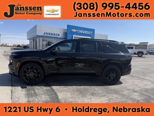 Mosaic Black Metallic 2026 Chevrolet Traverse RS