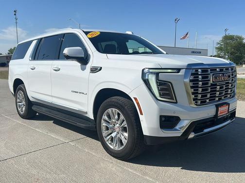 Summit White 2025 GMC Yukon XL Denali