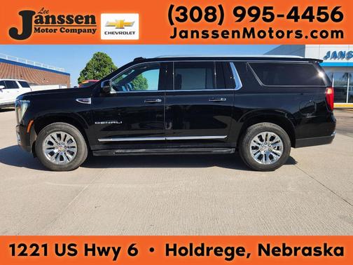 Onyx Black 2025 GMC Yukon XL Denali