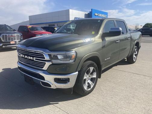 Olive Green Pearlcoat 2021 RAM 1500 Laramie