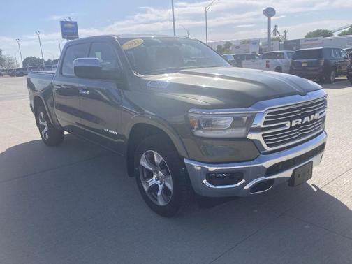 Olive Green Pearlcoat 2021 RAM 1500 Laramie