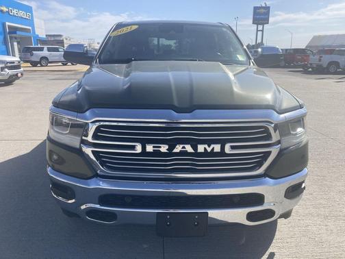 Olive Green Pearlcoat 2021 RAM 1500 Laramie