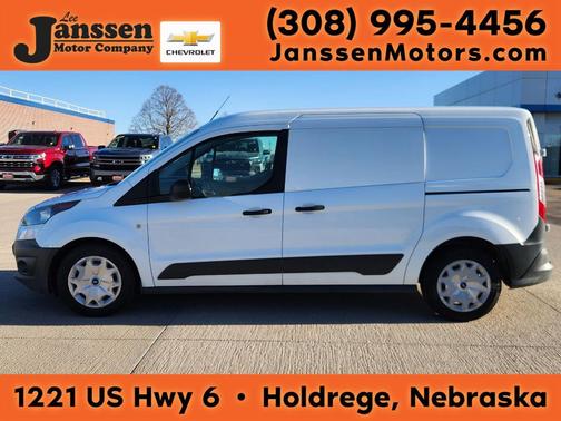 Frozen White 2017 Ford Transit Connect XL