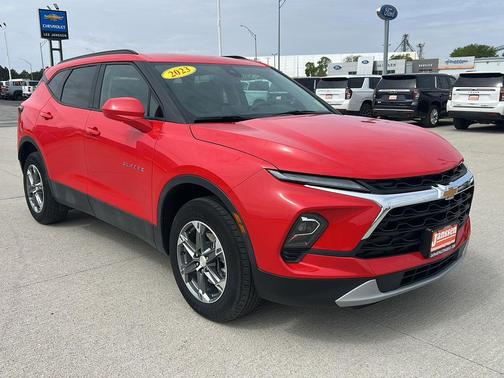Red Hot 2023 Chevrolet Blazer 2LT
