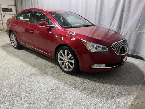 Crystal Red Tintcoat 2014 Buick LaCrosse Leather