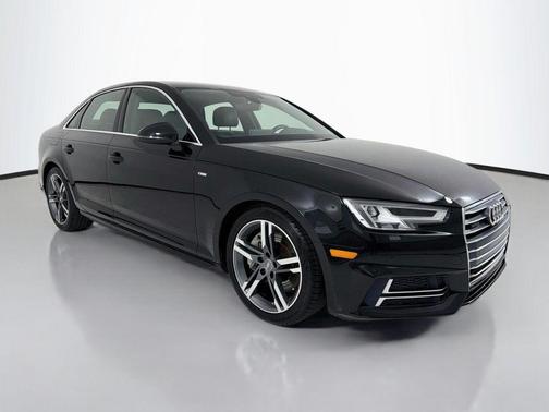 Mythos Black Metallic 2018 Audi A4 2.0T Tech Premium