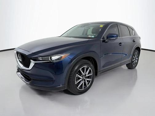 Deep Crystal Blue Mica 2018 Mazda CX-5 Touring