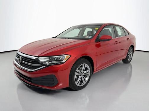 Kings Red Metallic 2023 Volkswagen Jetta 1.5T SE