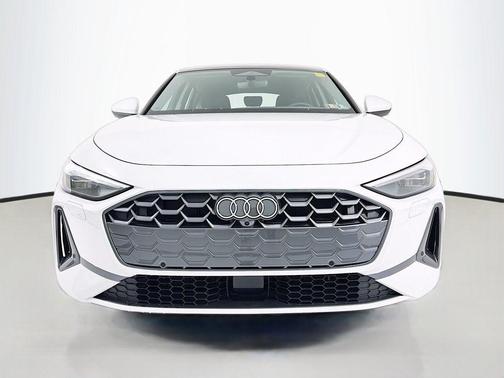 Glacier White Metallic 2025 Audi A5 Premium TFSI quattro S tronic