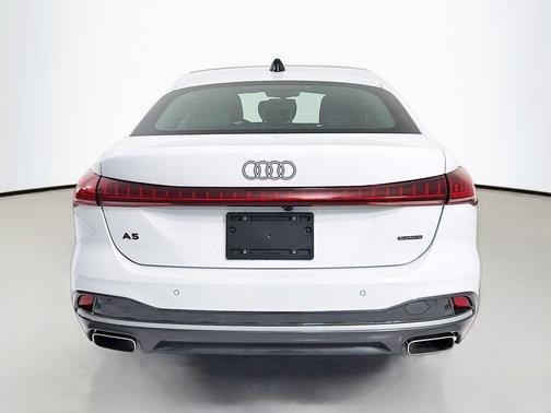 Glacier White Metallic 2025 Audi A5 Premium TFSI quattro S tronic