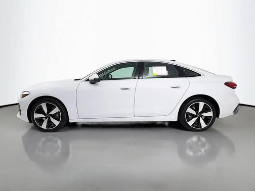 Glacier White Metallic 2025 Audi A5 Premium TFSI quattro S tronic
