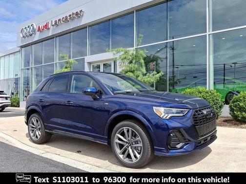 Navarra Blue Metallic 2025 Audi Q3 Premium 45 TFSI S line quattro Tiptronic SUV