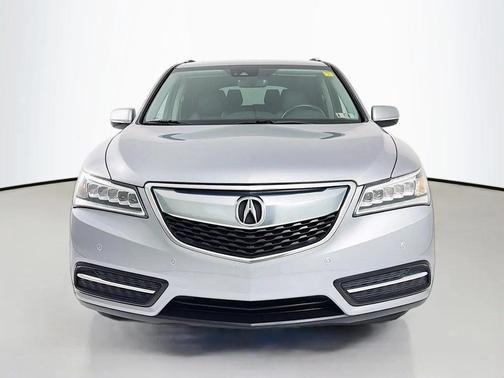 Lunar Silver Metallic 2016 Acura MDX 3.5L AcuraWatch Plus Package