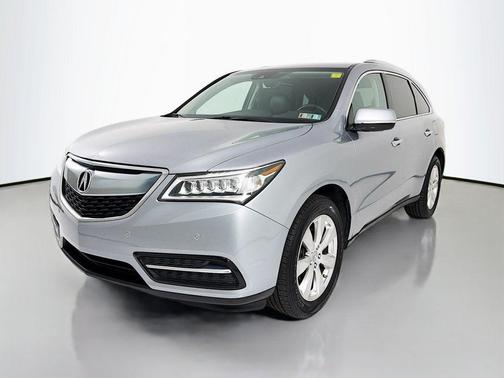 Lunar Silver Metallic 2016 Acura MDX 3.5L AcuraWatch Plus Package
