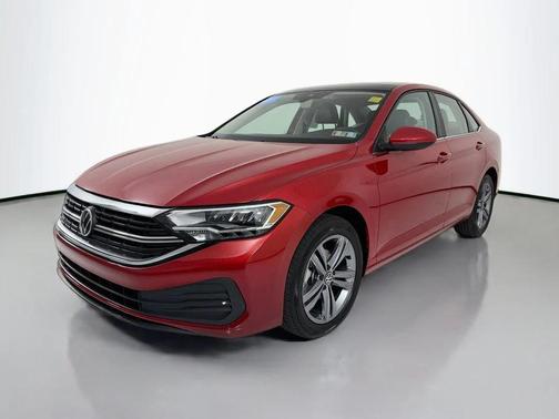 Kings Red Metallic 2023 Volkswagen Jetta 1.5T SE