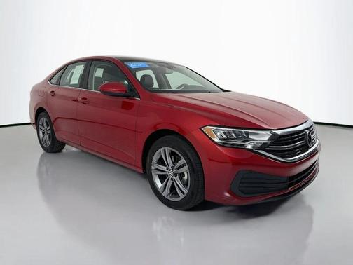 Kings Red Metallic 2023 Volkswagen Jetta 1.5T SE