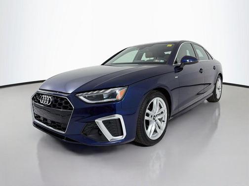 Navarra Blue Metallic 2024 Audi A4 45 S line Premium Plus