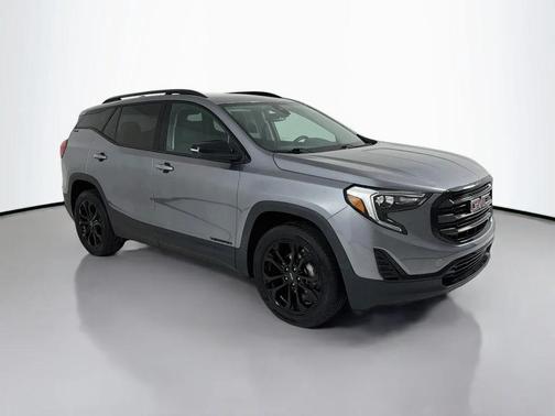 Satin Steel Metallic 2021 GMC Terrain SLE