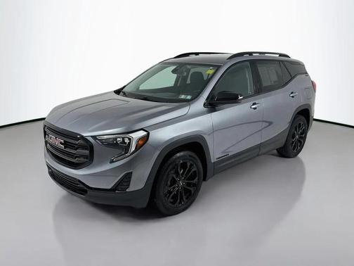 Satin Steel Metallic 2021 GMC Terrain SLE