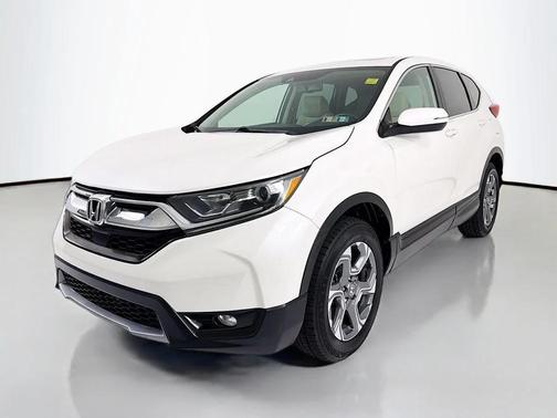 White Diamond Pearl 2017 Honda CR-V EX-L