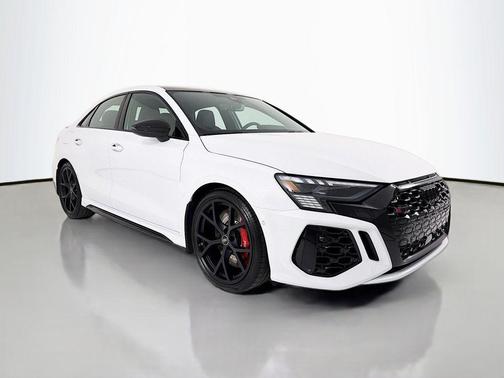 Glacier White Metallic 2024 Audi RS 3 TFSI quattro S tronic