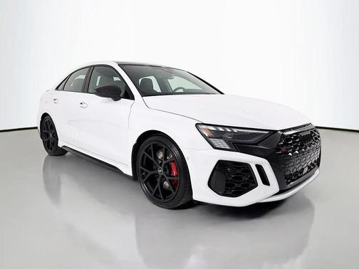 Glacier White Metallic 2024 Audi RS 3 TFSI quattro S tronic