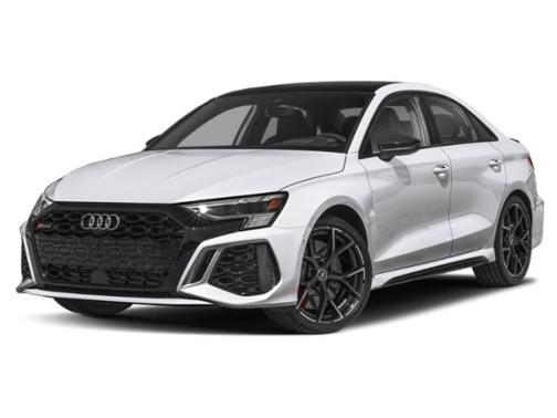 Glacier White Metallic 2024 Audi RS 3 TFSI quattro S tronic
