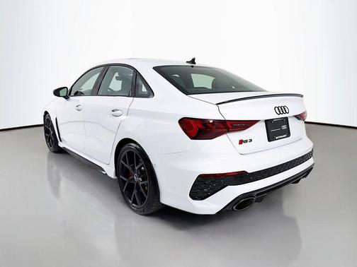 Glacier White Metallic 2024 Audi RS 3 TFSI quattro S tronic