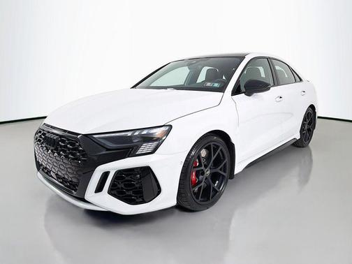 Glacier White Metallic 2024 Audi RS 3 TFSI quattro S tronic