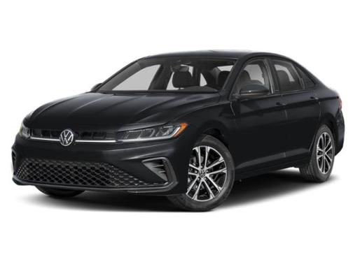 Deep Black Pearl 2025 Volkswagen Jetta 1.5T Sport