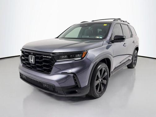 Modern Steel Metallic 2025 Honda Pilot Black Edition